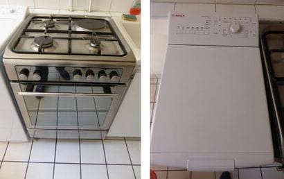 Lave linge BOSCH Classixx 6 et Four-gazinière...