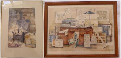 Matei. POPOVICI (1962-)
Vue d'intérieur Deux...