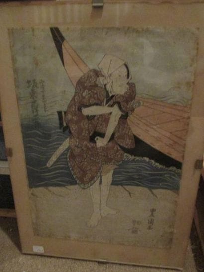 Cinq estampes japonnaise