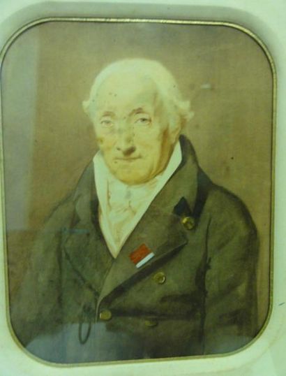 ECOLE FRANCAISE
Portrait d'homme à la Légion...