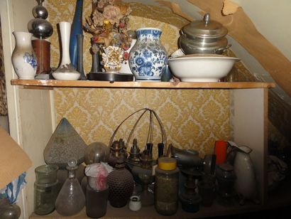 Mannette: vase céramique et verrerie