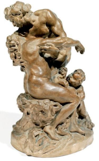 SEVRES d'après Jules DALOU (1838-1902)
Bacchus...