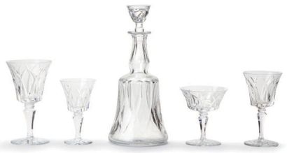 Service de verres à pieds cristal 4 tailles...