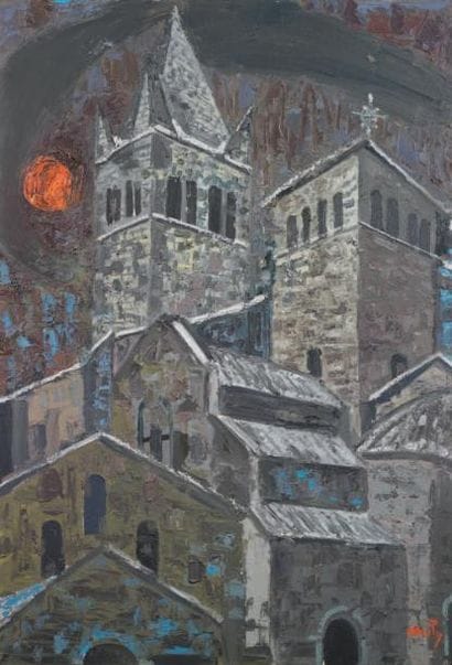 Jean COUTY (1907-1991)
Vue de l'église de...