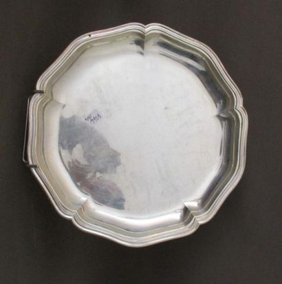 PUIFORCAT
Plat rond et creux en argent, modèle...