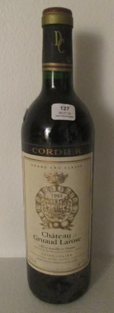 1 bouteille CH. GRUAUD-LAROSE, 2° cru Saint-Julien...
