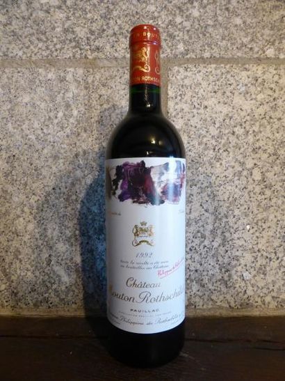 1 bouteille CH. MOUTON-ROTHSCHILD, 1° cru...