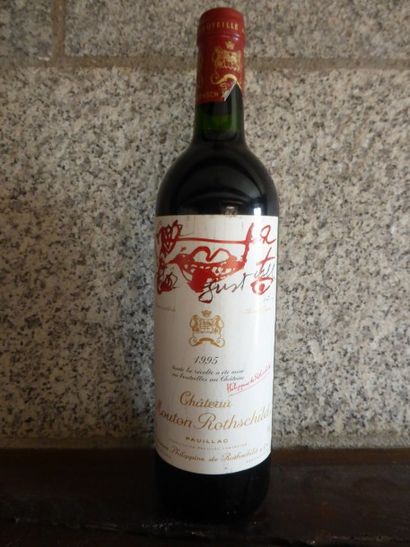 1 bouteille CH. MOUTON-ROTHSCHILD, 1° cru...