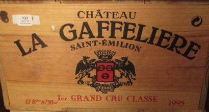 12 bouteilles CH. LA GAFFELIERE, 1° Grand...