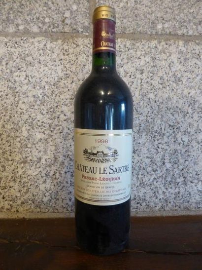 4 bouteilles CH. LE SARTRE, 	Pessac-Léognan...