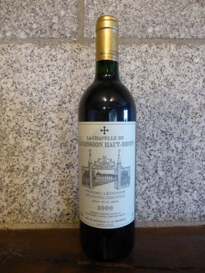 1 bouteille LA CHAPELLE DE 	LA MISSION HAUT-BRION,...