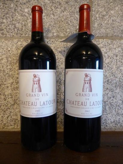 2 magnums CH. LATOUR, 1° cru Pauillac 20...