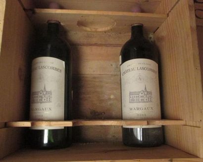 2 magnums CH. 	LASCOMBES, 2° cru Margaux...