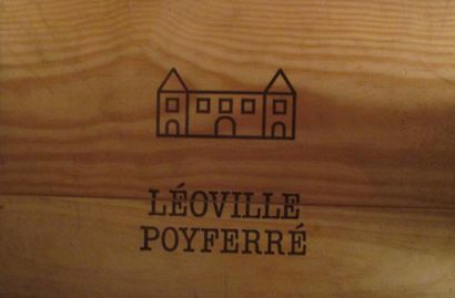 6 bouteilles CH. 	LEOVILLE POYFERRE, 2° cru...