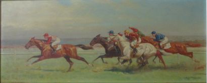 Eugène PECHAUBES (1890-1967)

Le galop

Huile...