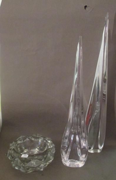 DAUM France - BACCARAT

Deux sculptures en...