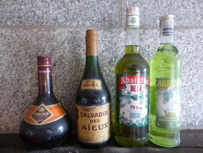 Ensemble de 4 bouteilles 				

1 bouteille...
