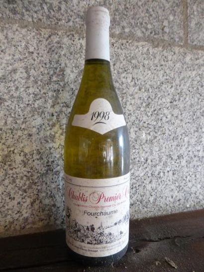 4 bouteilles CHABLIS 