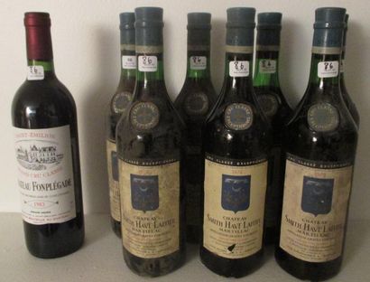 7 bouteilles CH. SMITH-HAUT LAFITTE, 	Pessac-Léognan...