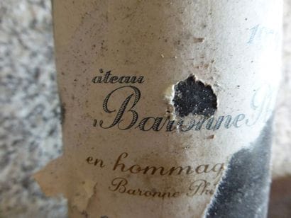 5 bouteilles CH. MOUTON BARONNE-PHILIPPE,...