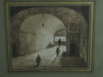 GRANET François-Marius (1775-1849).Attribué...