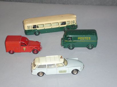 Vehicules 1/43ème DTF : 3 véhicules : Autobus...