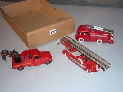 Vehicules 1/43ème DTF: Voiture de pompiers...