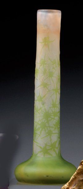 GALLE Emile(1846-1904)
Vase cylindrique à...