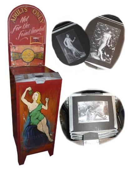 VISIONNEUSE d'images érotiques 1920-1930,...