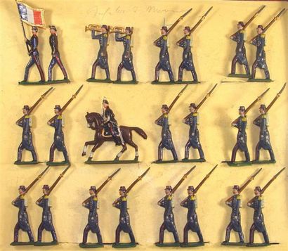 « Infanterie de Marine en capote » réf 219/24....