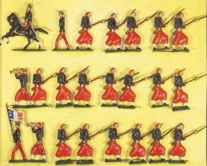 « Zouaves à l'assaut » réf 215/24. 