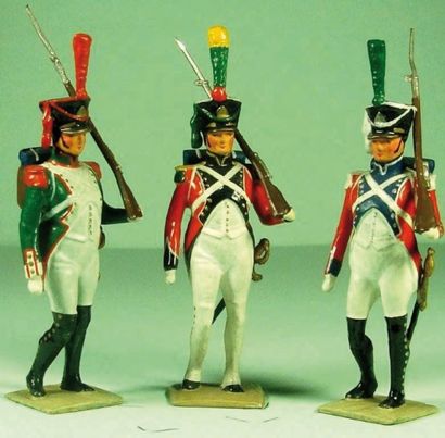 3 Légionnaires : Hanovre - Italique - Su...