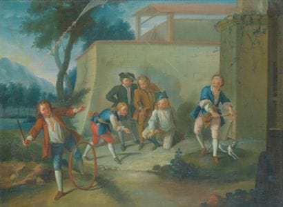 LANCRET Nicolas (1690-1743), Ecole de.
