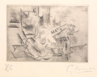 Georges BRAQUE (1882-1963)
Composition à...