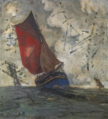 FRANCK WILL 1900 1951
Le Sardinier Huile...