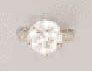 Bague en platine et or gris, sertie d'un...