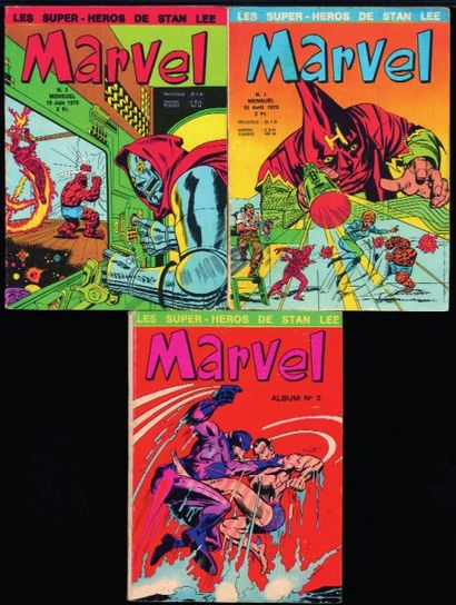 STAN LEE
MARVEL Marvel N°1 et N°3 brochés...