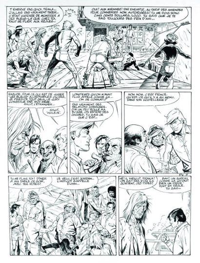 AIDANS
BERNARD PRINCE Le poison vert Planche...