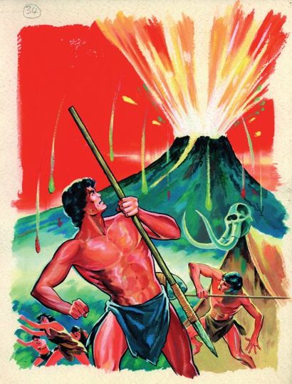 AIDANS
TOUNGA Illustration à la gouache 