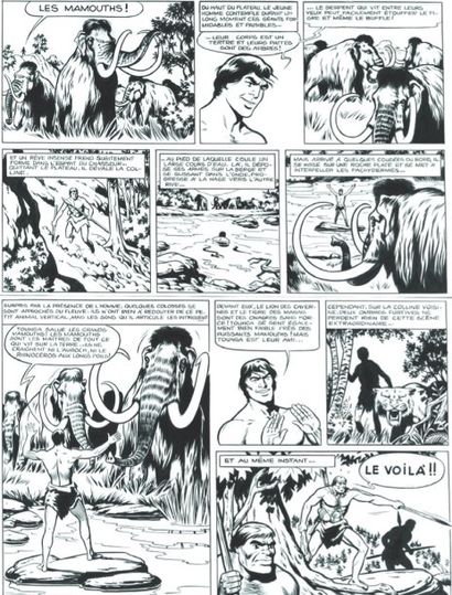 AIDANS
TOUNGA Planche à l'encre de chine...