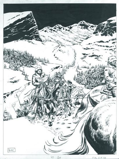 AUCLAIR
Illustration pleine page Encre de...