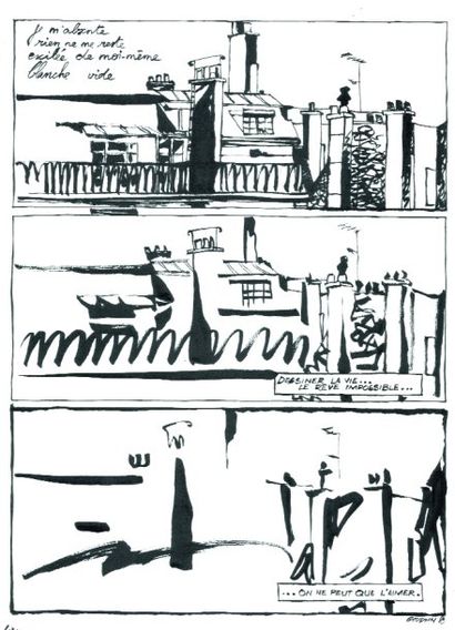BAUDOIN
Planche originale pour 