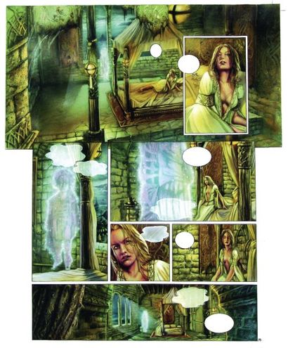 CIVIELLO
KORRIGANS TOME 3 Planche originale...