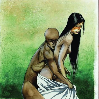 JUNG
KWAÔDAN Dessin à l'encre de Chine et...