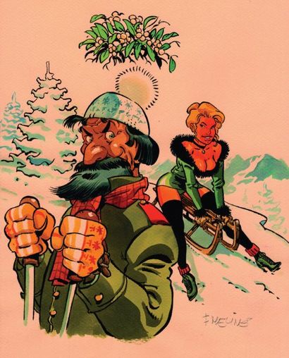 MEYNET
RASPOUTINE FAIT DU SKI EN BONNE COMPAGNIE...