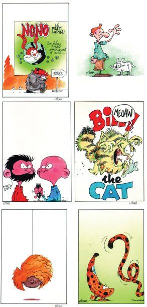 MIDAM
Exceptionnel ensemble de dessins originaux...