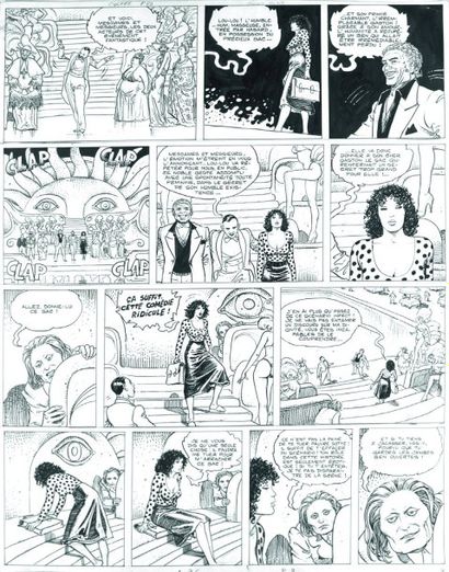 MILO
MANARA JOUR DE COLÈRE Planche n°9 Encre...