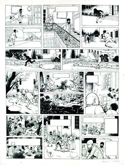 SWYSEN
LE MYSTÈRE DE LA CHAMBRE JAUNE Planche...