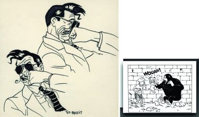 TED BENOIT
RAY BANANA Dessin original à l'encre...