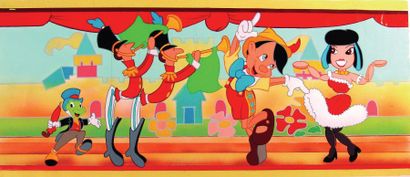 WALT DISNEY (STUDIOS)
PINOCCHIO Dessin à...